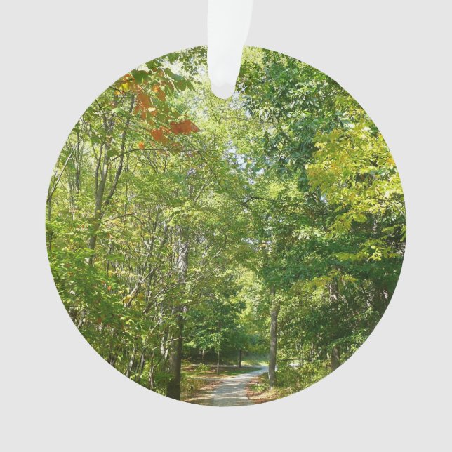 Centennial Wooded Path I Ellicott City Nature Ornament (Front)