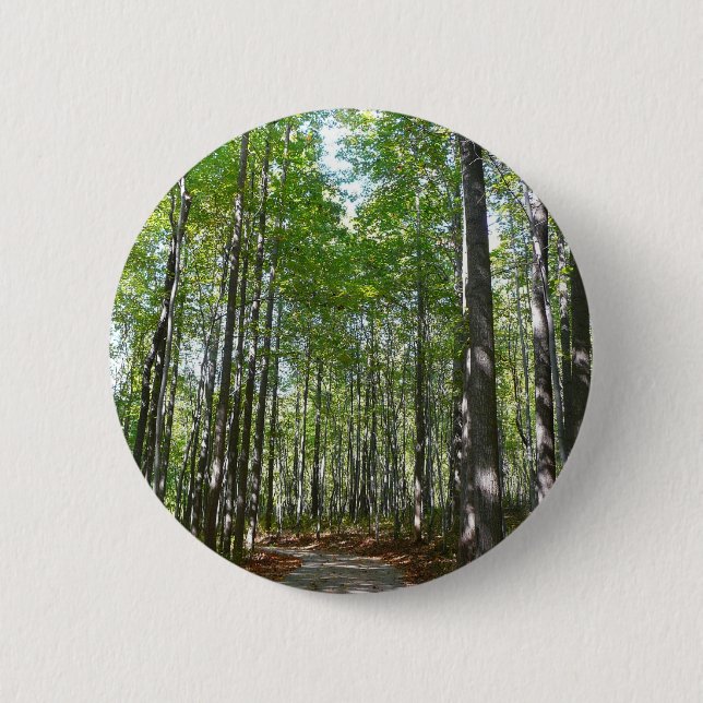 Centennial Wooded Path II Ellicott City Maryland 6 Cm Round Badge (Front)