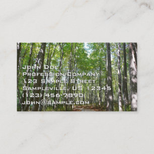 Centennial Wooded Path II Ellicott City Maryland Business Card