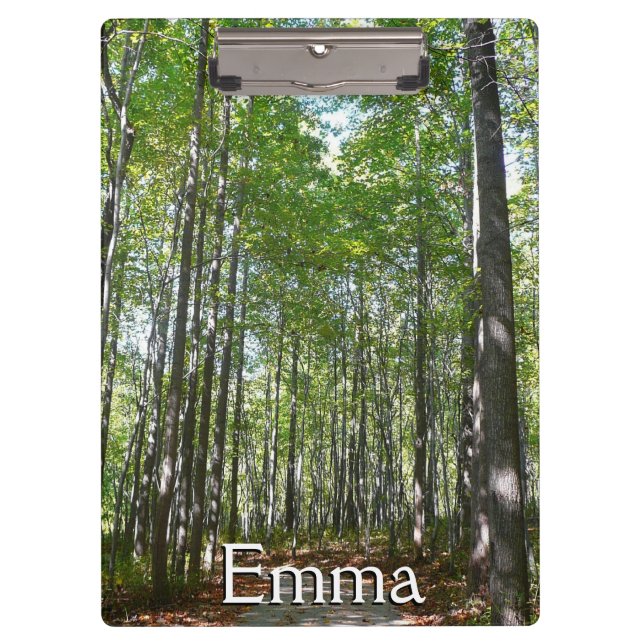 Centennial Wooded Path II Ellicott City Maryland Clipboard (Front)