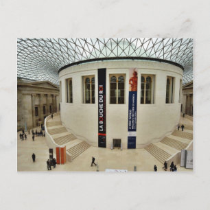Center Court Of The British Museum In London Engla Postcard