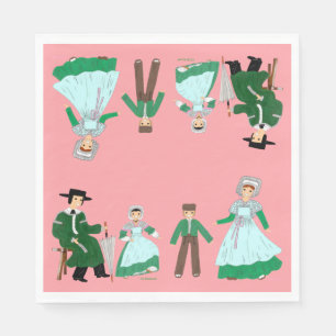 CENTER Folklore, France Napkin