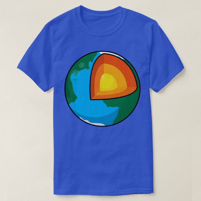 Center of the Earth T-Shirt (Design Front)