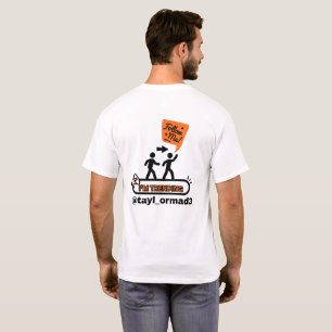 CENTER STAGE Social Media Two-sided Unisex Men's T-Shirt