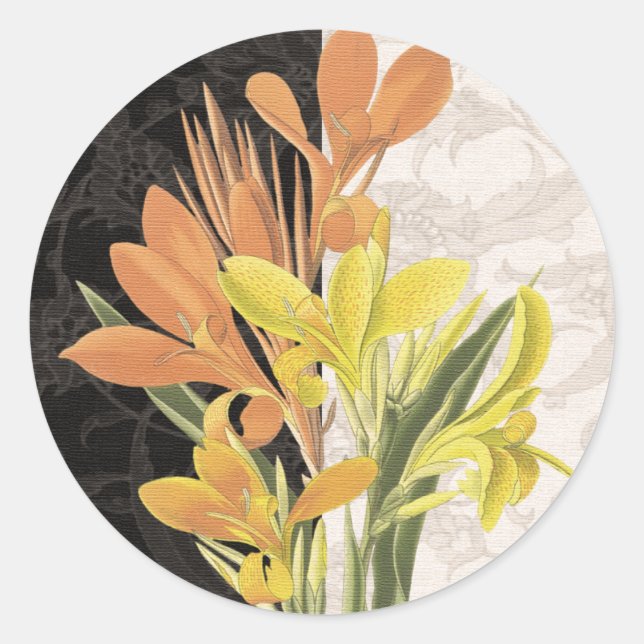 Centerpiece I Classic Round Sticker (Front)