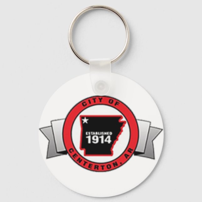 CENTERTON ARKANSAS KEY RING (Front)