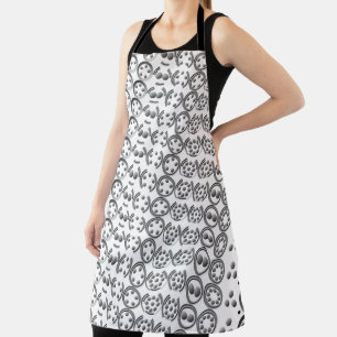Centesimal 10 Digit Pi by Kenneth Yoncich Apron