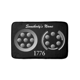Centesimal 1776 by Kenneth Yoncich Bath Mat