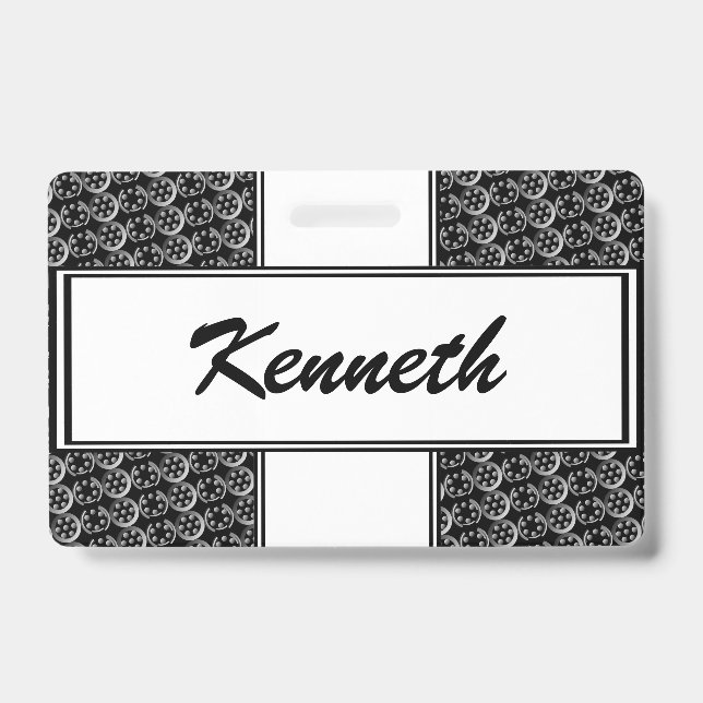 Centesimal 1776 by Kenneth Yoncich ID Badge (Front)