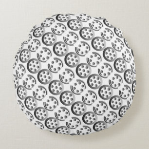 Centesimal 1776 by Kenneth Yoncich Round Cushion