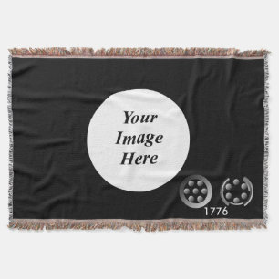 Centesimal 1776 by Kenneth Yoncich Throw Blanket