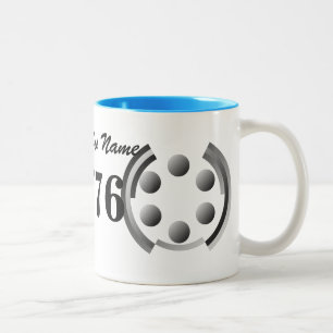 Centesimal 1776 by Kenneth Yoncich Two-Tone Coffee Mug