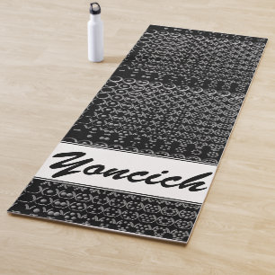 Centesimal Number Chart S-L by Kenneth Yoncich Yoga Mat