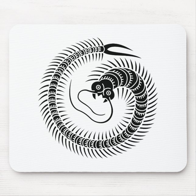 Centipede circle mouse mat (Front)