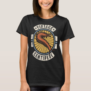 Centipede Vintage Classic Retro 60s 70s Animal T-Shirt