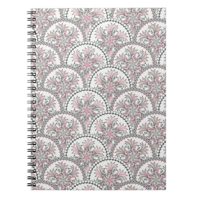 Centle Vintage Pattern Notebook (Front)
