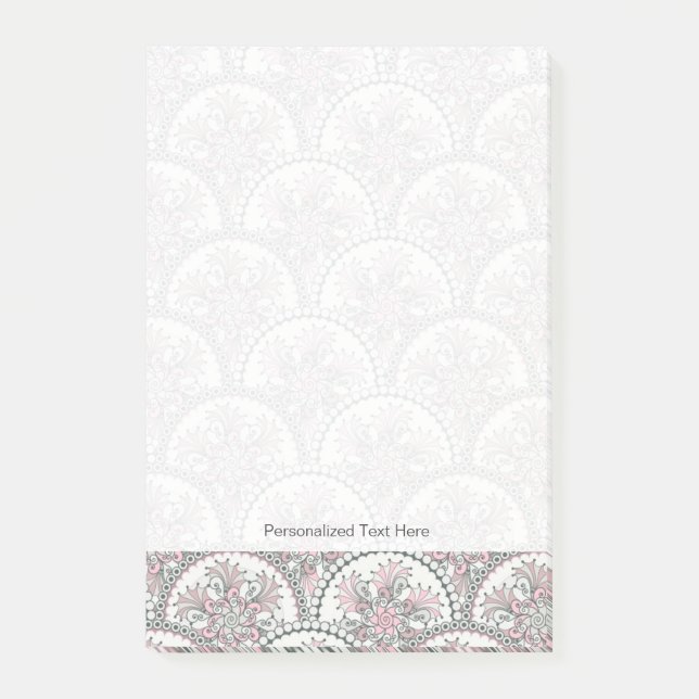 Centle Vintage Pattern Post-it Notes (Front)