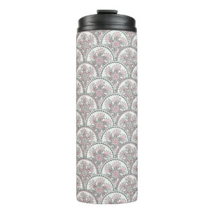 Centle Vintage Pattern Thermal Tumbler