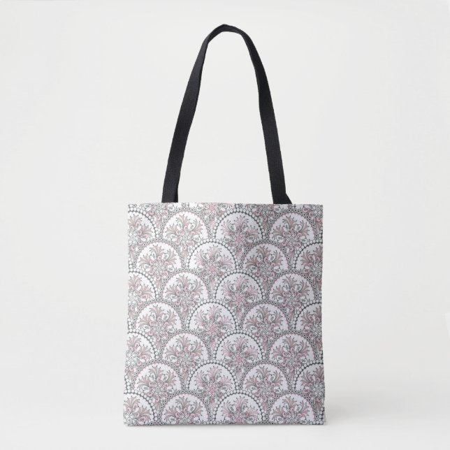 Centle Vintage Pattern Tote Bag (Front)