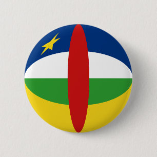 Centrafrique Fisheye Flag Button