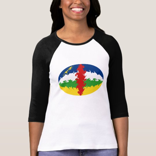 Centrafrique Gnarly Flag T-Shirt