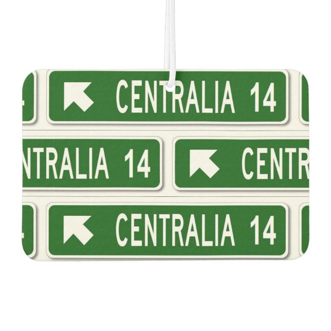 Centrailia PA Car Air Freshener (Front)