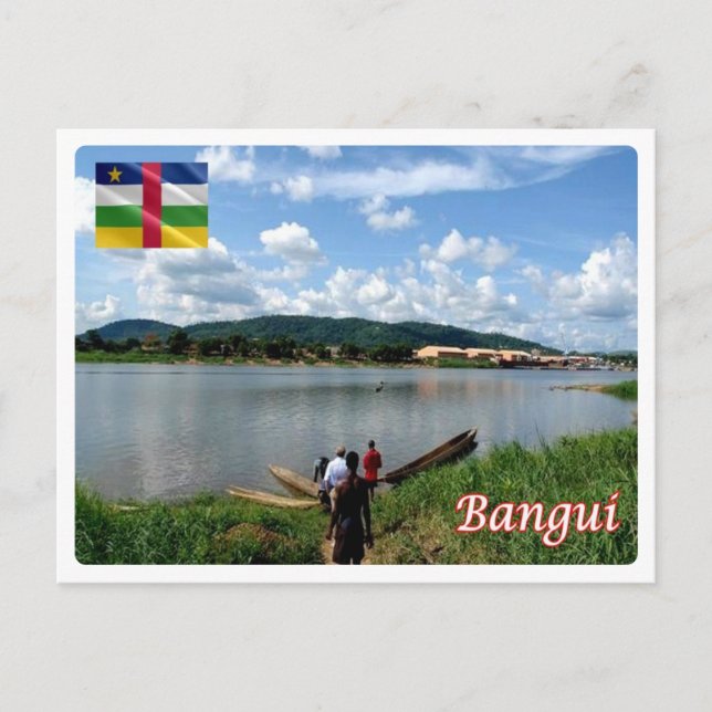 Central African Republic - Bangui - Ubangi River - Postcard (Front)