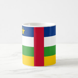 Central African Republic Flag Coffee Mug