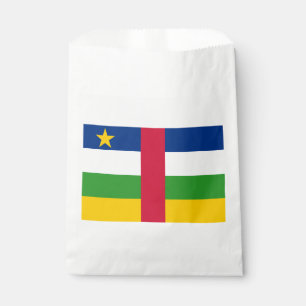 Central African Republic Flag Favour Bags