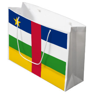 Central African Republic Flag Large Gift Bag