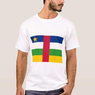 Central African Republic Flag T-Shirt