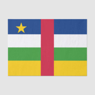 Central African Republic Flag Tissue Paper