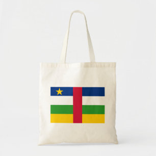 Central African Republic Flag Tote Bag