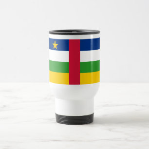 Central African Republic Flag Travel Mug