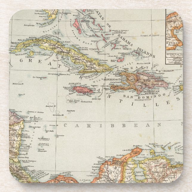 Central America 2 Coaster (Front)