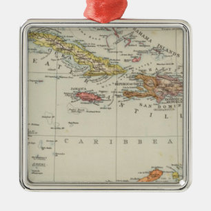 Central America 2 Metal Tree Decoration