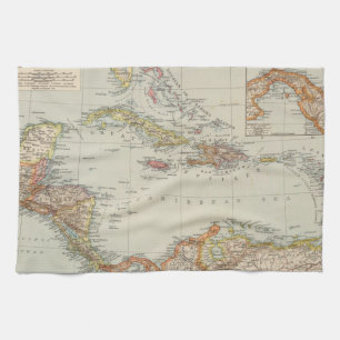 Central America 2 Tea Towel