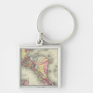 Central America 3 Key Ring