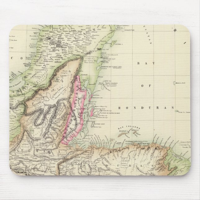 Central America 4 Mouse Mat (Front)