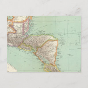 Central America 4 Postcard