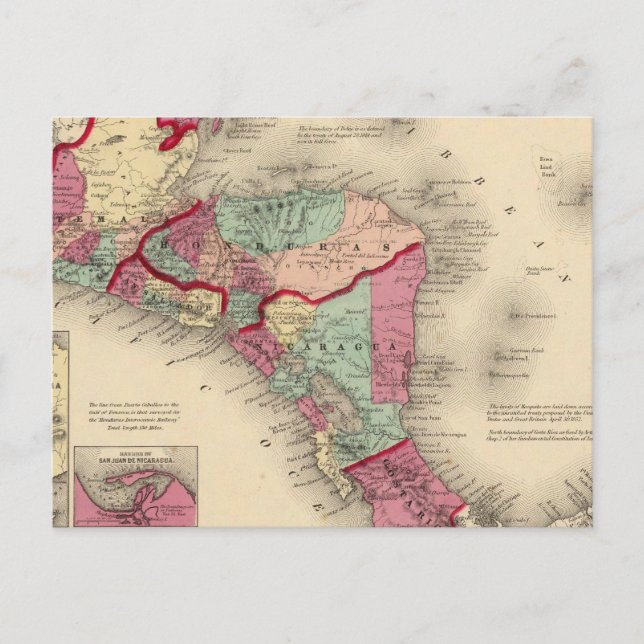 Central America 6 Postcard (Front)