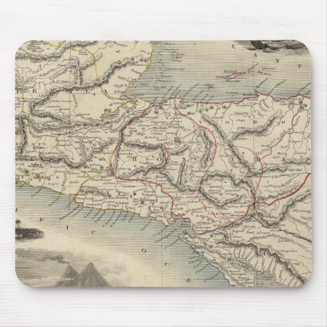 Central America 7 Mouse Mat (Front)
