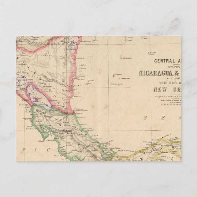 Central America 9 Postcard (Front)