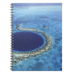 CENTRAL AMERICA, Belise, Large coral reefs off Notebook