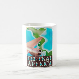 Central America vintage flight poster Coffee Mug