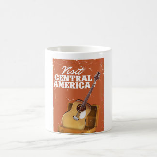 Central america vintage vacation print. coffee mug