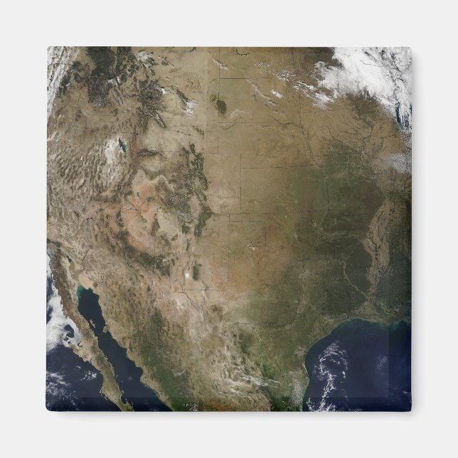 Central and western United States Magnet (Front)