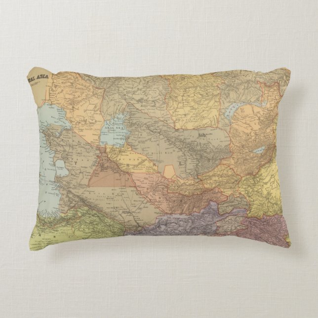Central Asia 2 Decorative Cushion (Front)