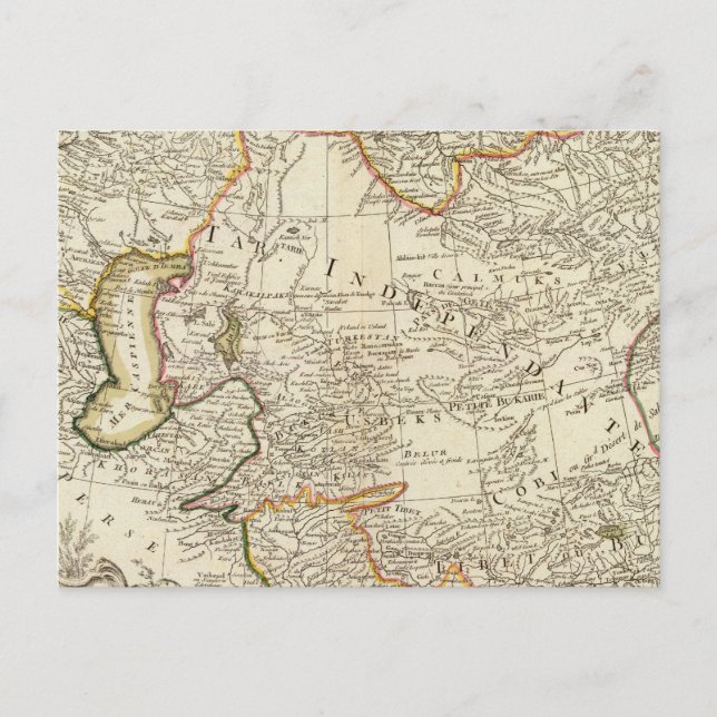 Central Asia Postcard (Front)