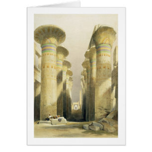 Central Avenue of the Great Hall of Columns, Karna